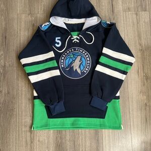 MENS ANTHONY EDWARDS MINNESOTA TIMBERWOLVES HOODIE L